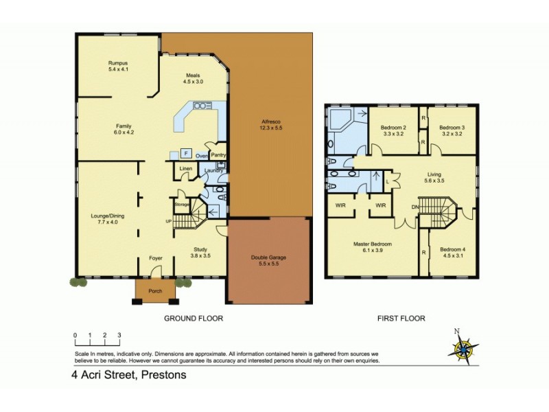 4 Acri St,, Prestons NSW 2170 Floorplan