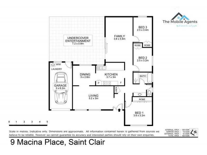 9 Macina Place, St Clair NSW 2759 Floorplan