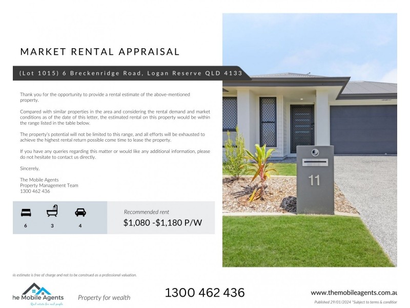 6 Breckenridge Road, Logan Reserve QLD 4133