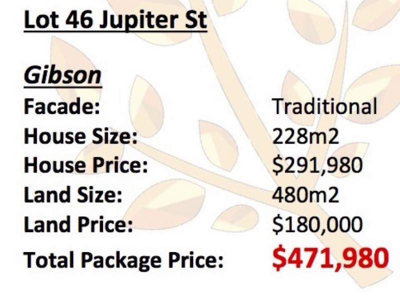 Lot 46 Jupiter Street, Wulkuraka QLD 4305