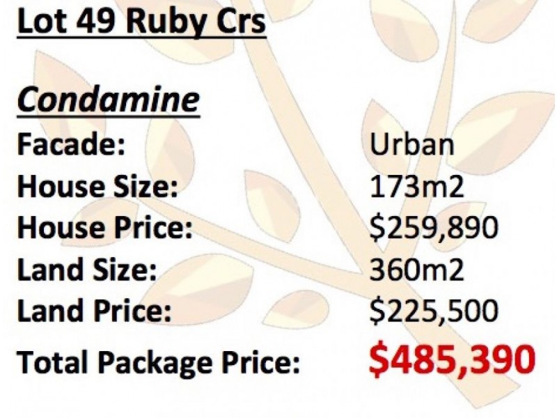 LOT 49 RUBY CRESENT, Meridan Plains QLD 4551