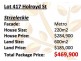Lot 417 Holroyd Street, ” Savannah Woods Estate”, Brassall QLD 4305