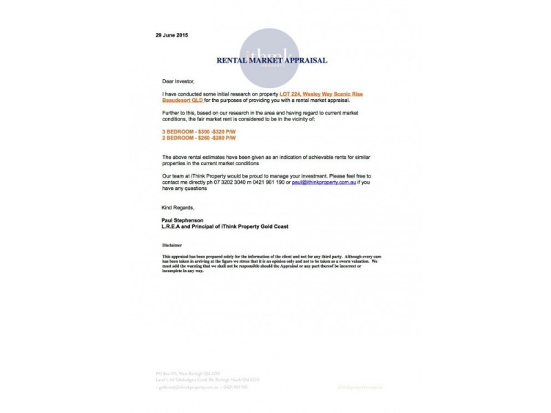 Lot 202 Brittany Court,  ” Scienic Rise”, Beaudesert QLD 4285