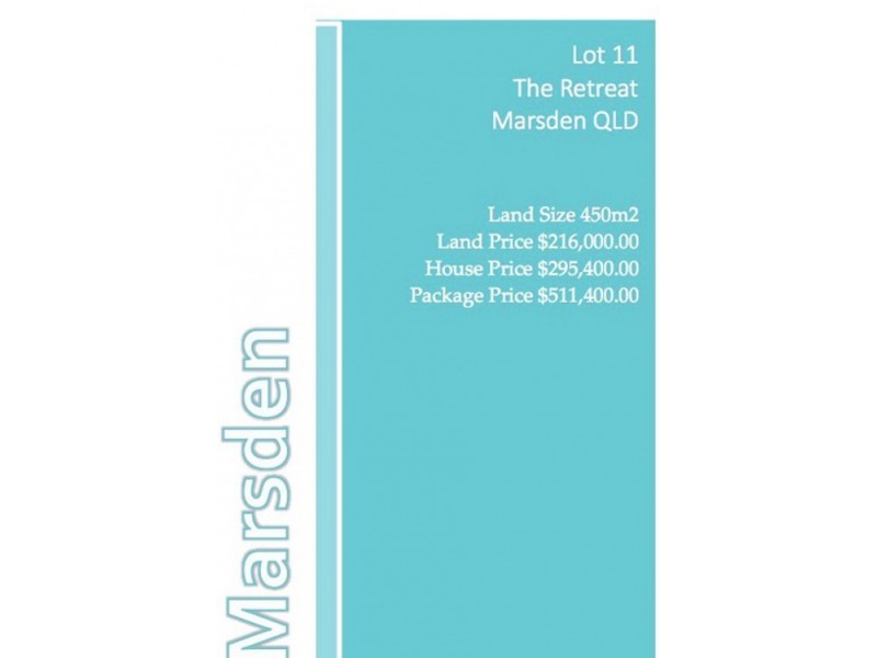 Lot 11 The Retreat, Marsden QLD 4132