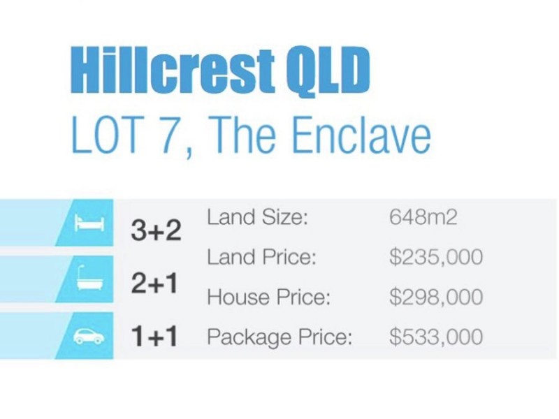 Lot 7 “The Enclave”, Hillcrest QLD 4118