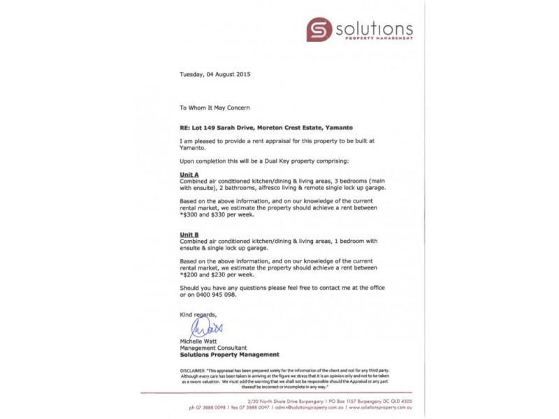 Lot 126 Sarah Drive, ” MoretonCrest”, Yamanto QLD 4305