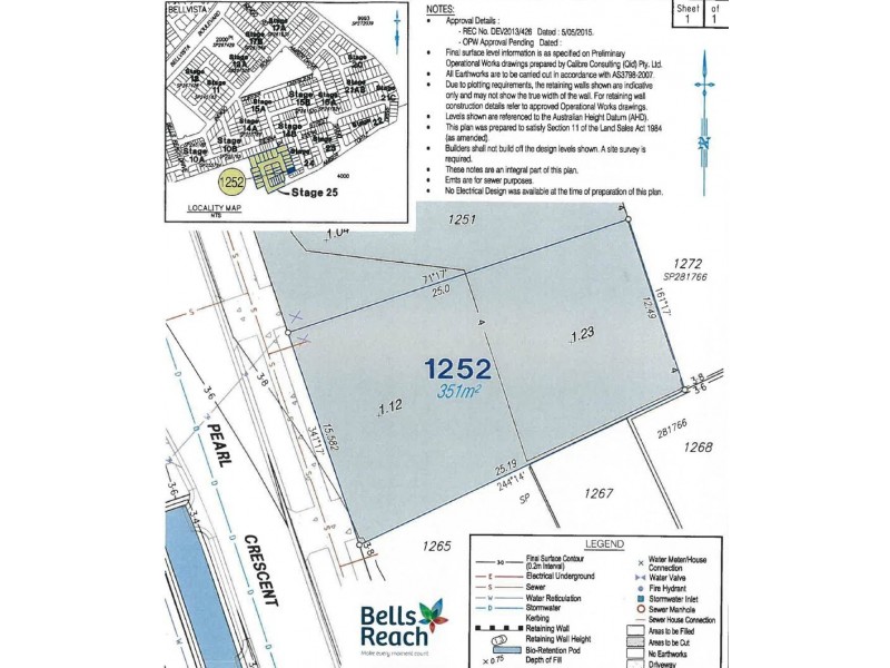 Lot 1252 Pearl Crescent, BELLS REACH, Caloundra QLD 4551