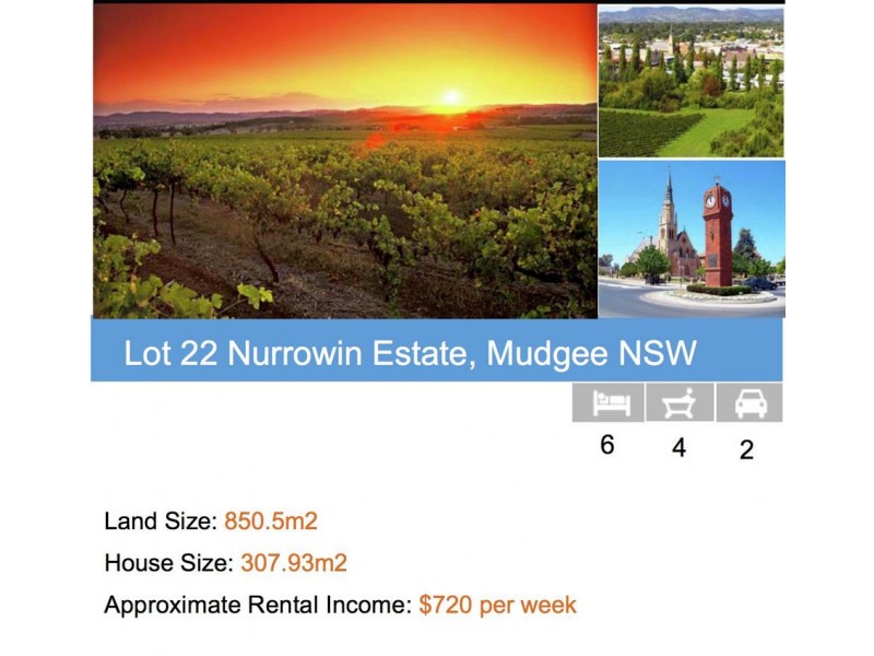 Lot 22 Nurrowin Estate, Mudgee NSW 2850