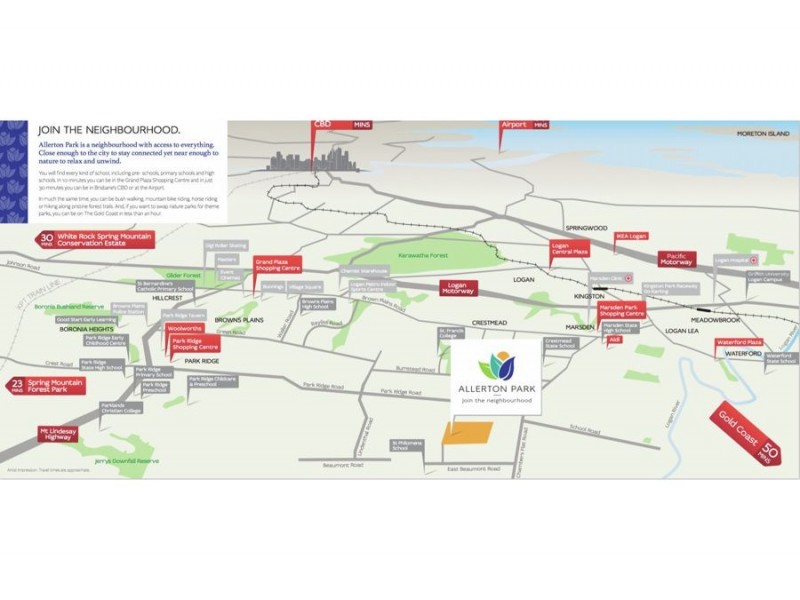 Lot 104 Wicker Road   “Allerton Park”, Park Ridge QLD 4125