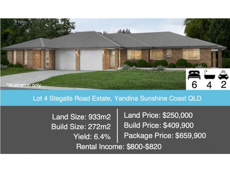 Lot 4 Steggalls Road, Yandina QLD 4561