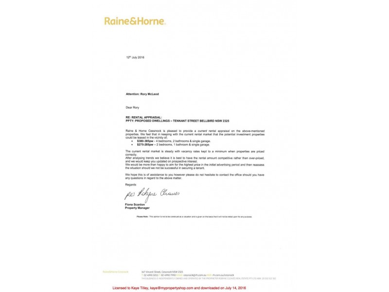 Lot 7 Carmichael Estate, Cessnock NSW 2325