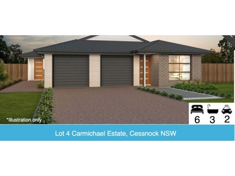 Lot 4 Carmichael Estate, Cessnock NSW 2325