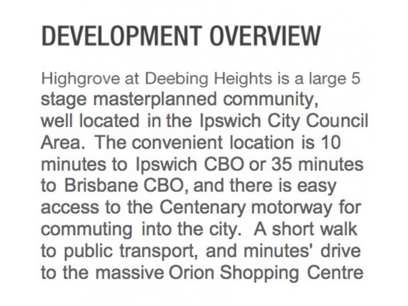 Lot 12 Gloucester Drive, “Highgrove Estate”  Deeping heights, Highgrove QLD 4352
