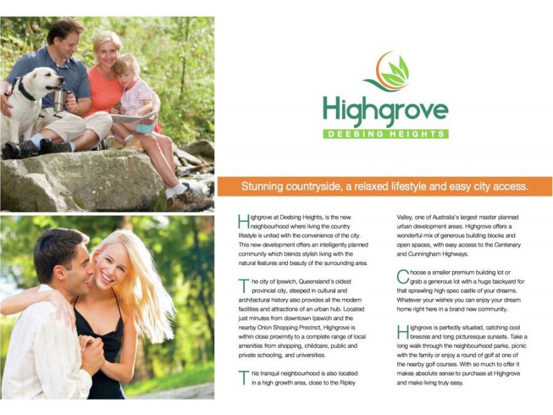 Lot 12 Gloucester Drive, “Highgrove Estate”  Deeping heights, Highgrove QLD 4352