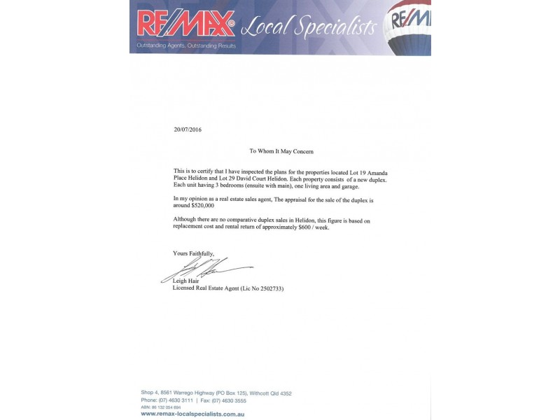 Bella Vista Heights Estate, Helidon QLD 4344