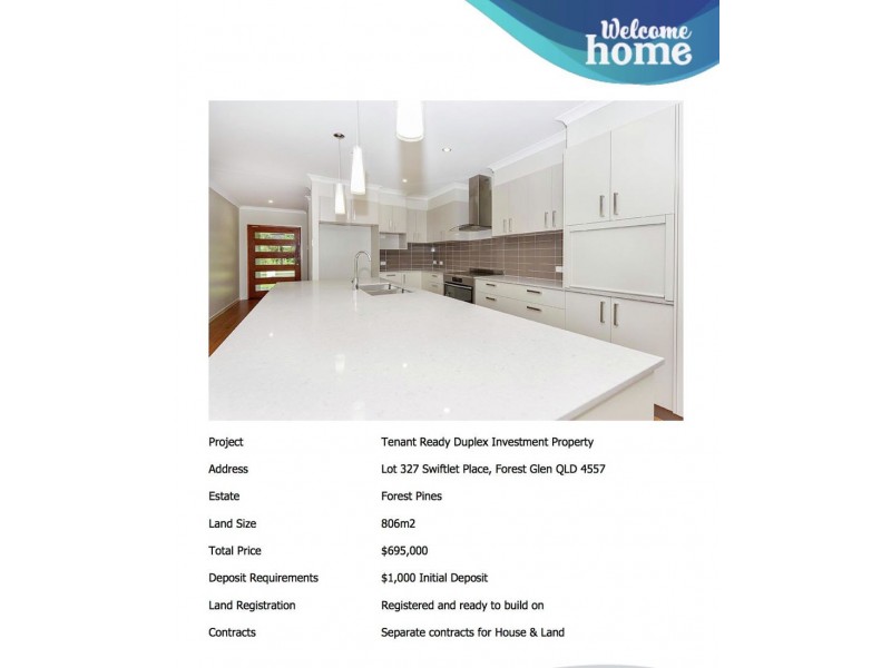 Lot 327 Swiftlet Place ” FOREST PINES ESTATE”, Forest Glen QLD 4556