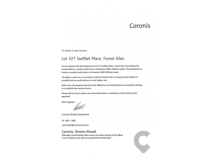 Lot 327 Swiftlet Place ” FOREST PINES ESTATE”, Forest Glen QLD 4556