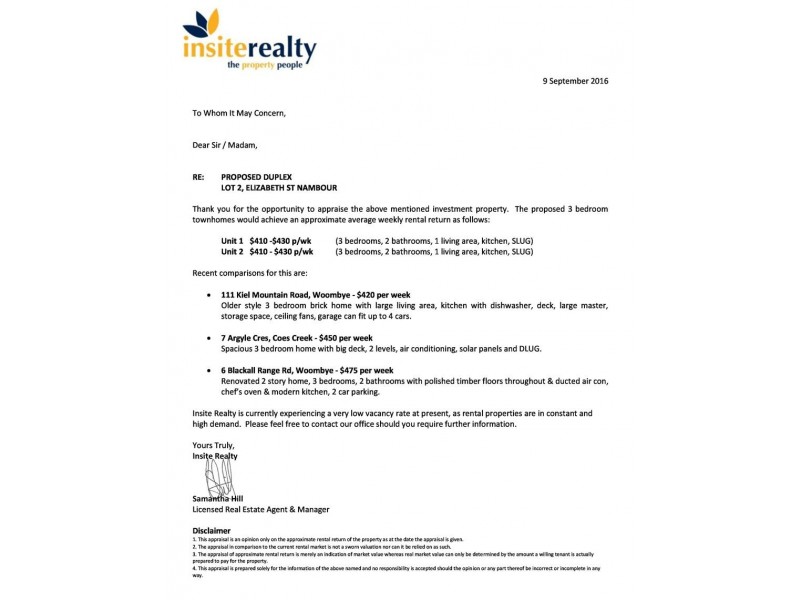 Lot 2 Elizabeth Street DUPLEX PAIR, Nambour QLD 4560