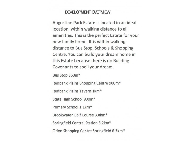 Lot 8 Harry Street, “Augusta Park Estate”, Bellbird Park QLD 4300