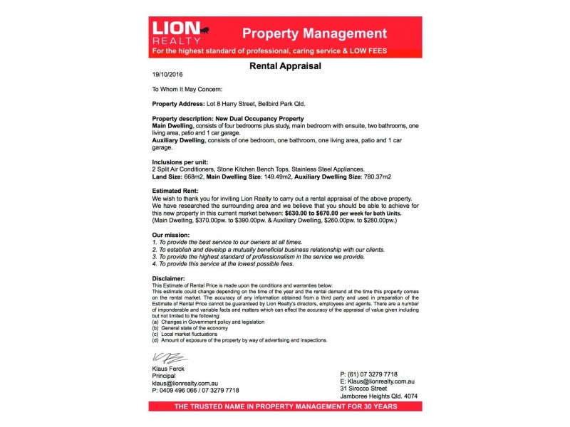 Lot 8 Harry Street, “Augusta Park Estate”, Bellbird Park QLD 4300