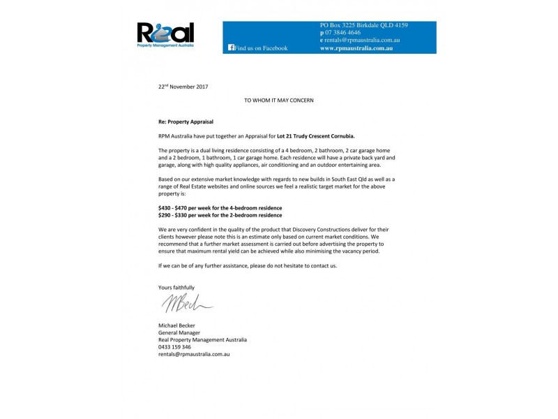 Lot 21 Trudy Crescent DUAL LIVING, Cornubia QLD 4130