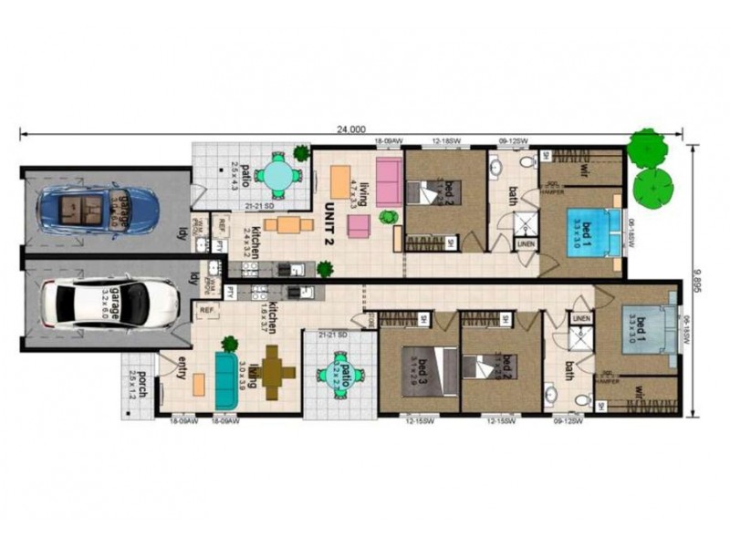 Dual Occupancy Home & Land Package, Logan Reserve QLD 4133