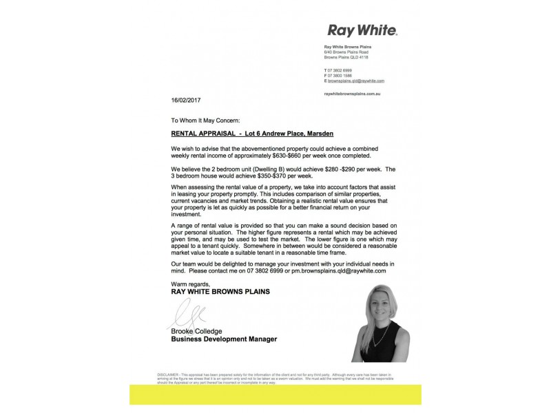 Lot 6 Andrew Place, Marsden QLD 4132