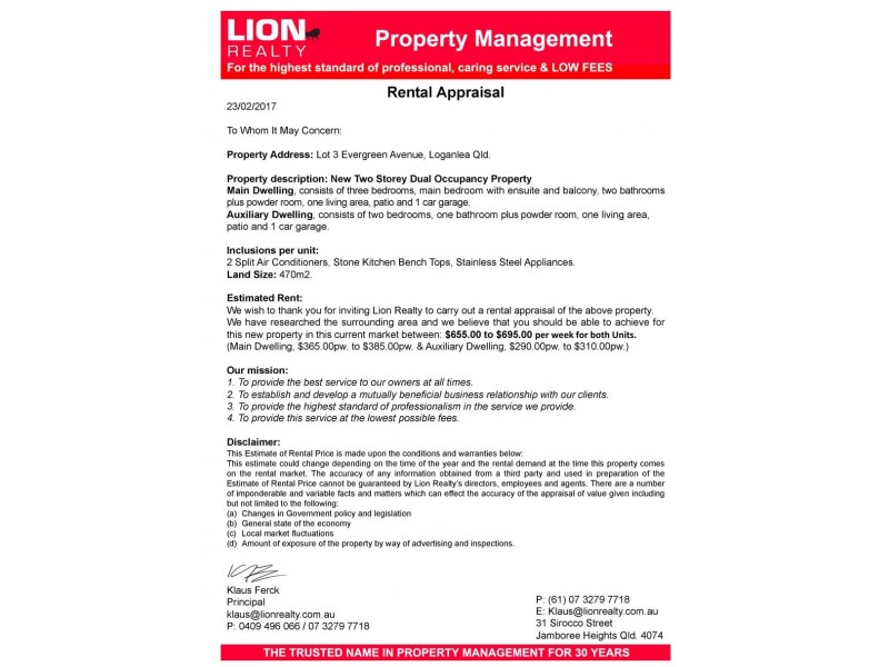 Evergreen Avenue, Dual Occupancy, Loganlea QLD 4131