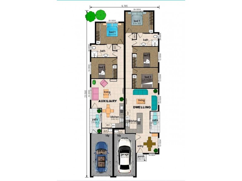Infinity Estate – Dual Occupancy, Logan Reserve QLD 4133