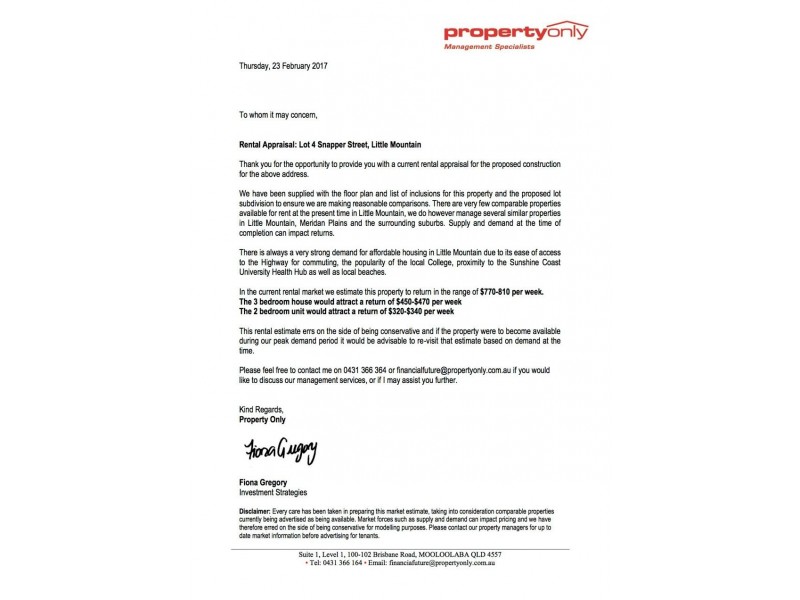 Lot 6 Snapper street, Little Mountain QLD 4551