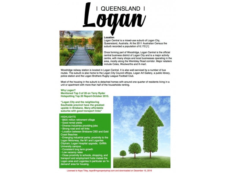 Logan Reserve QLD 4133