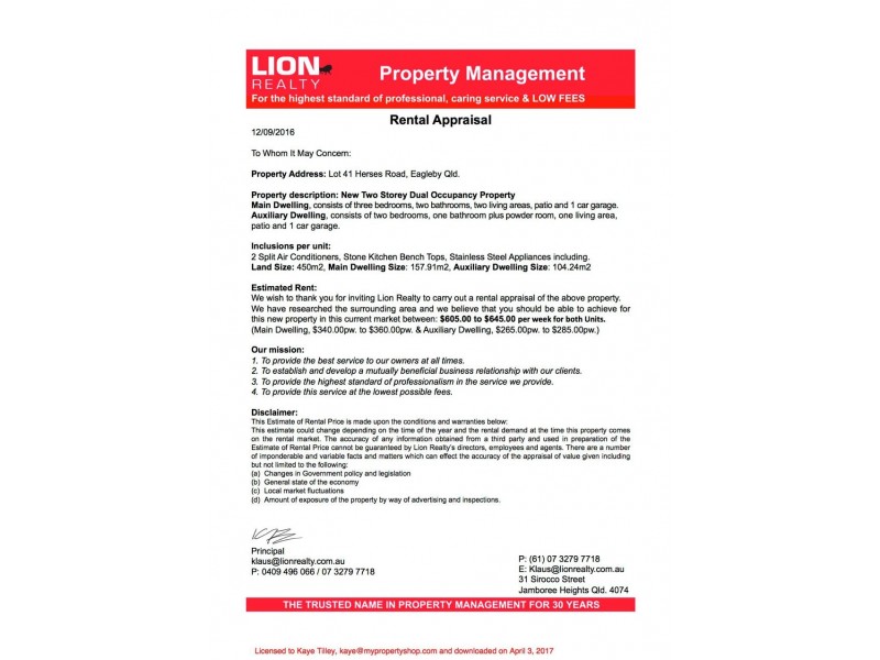 Lot 41 HERSES ROAD, Eagleby QLD 4207