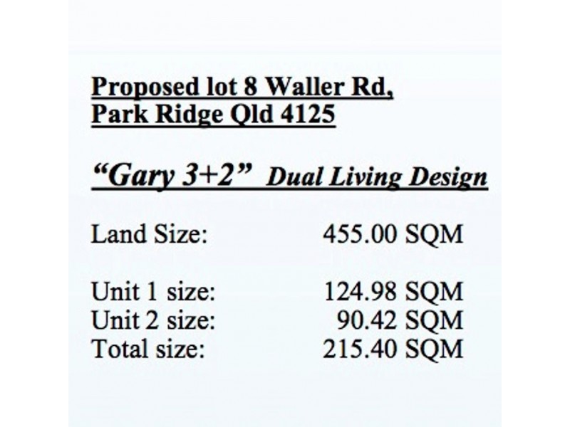 Lot 8 Waller Road, Park Ridge QLD 4125