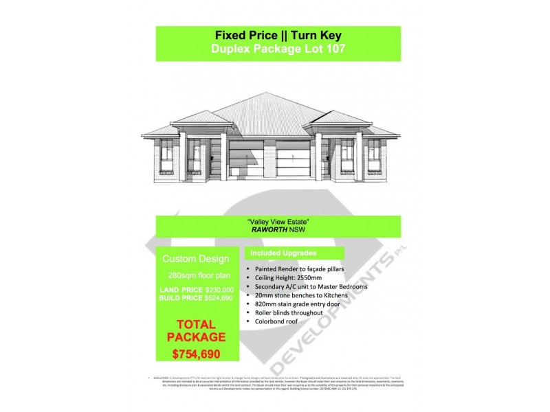 Lot 107 Valley View, Raworth, Raworth NSW 2321