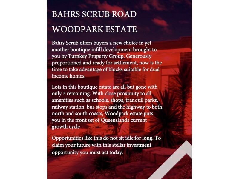 LOT 10 Woodpark Estate, Bahrs Scrub QLD 4207