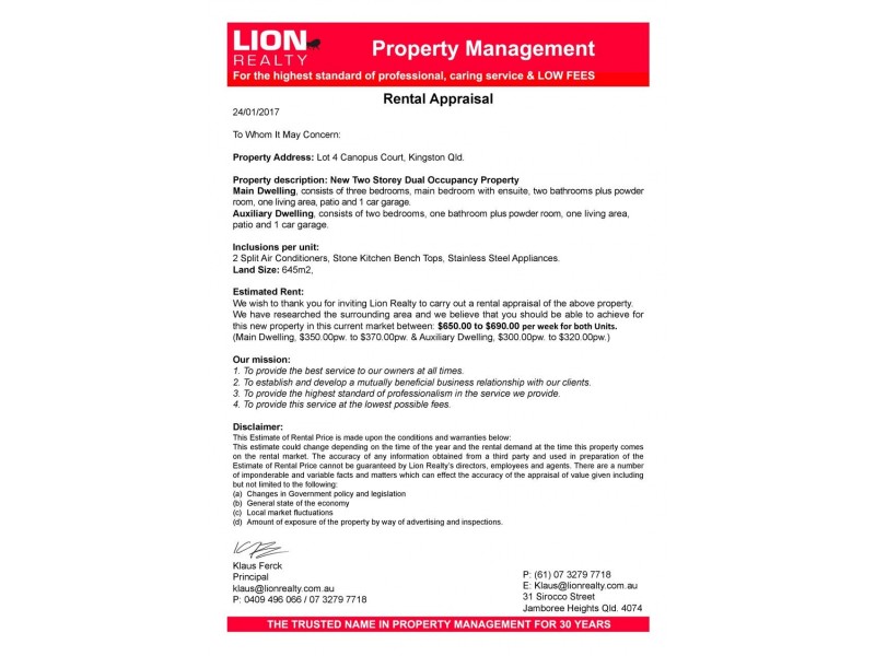 Dual Occupancy, Kingston QLD 4114