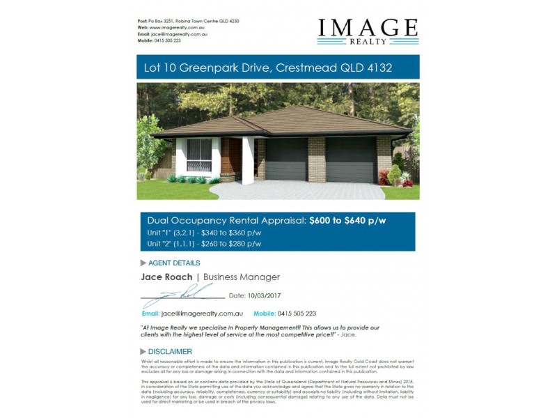 Lot 10 The Green Estate DUAL LIVING, Crestmead QLD 4132