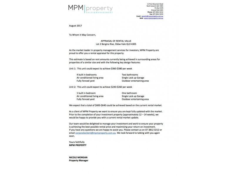 Lot 2 Bergins Rise Estate, “Ebbw Vale”, Bundamba QLD 4304