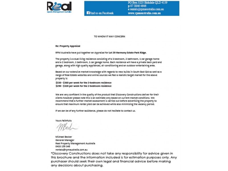 Harmony Estate – Dual Living, Park Ridge QLD 4125