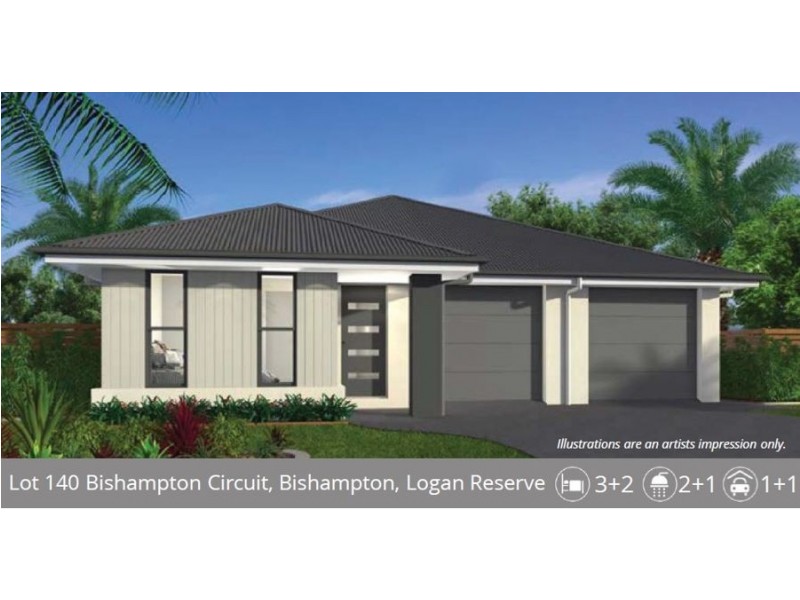 Lot 140 Bishampton Estate DUAL LIVING, Logan Reserve QLD 4133