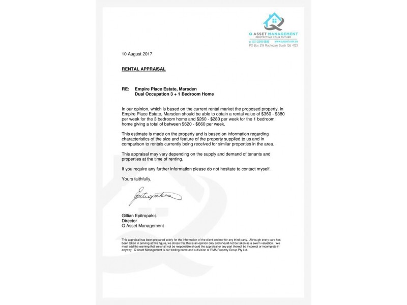 Lot 10 Empire Place DUAL LIVING, Marsden QLD 4132