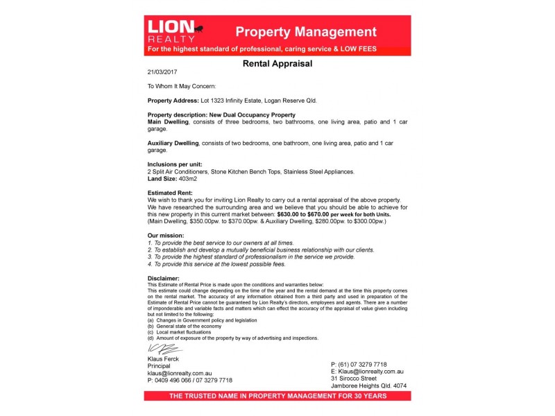 Infinity Estate – DUAL LIVING, Logan Reserve QLD 4133