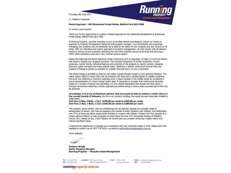 Brentwood Forest DUAL LIVING, Bellbird Park QLD 4300