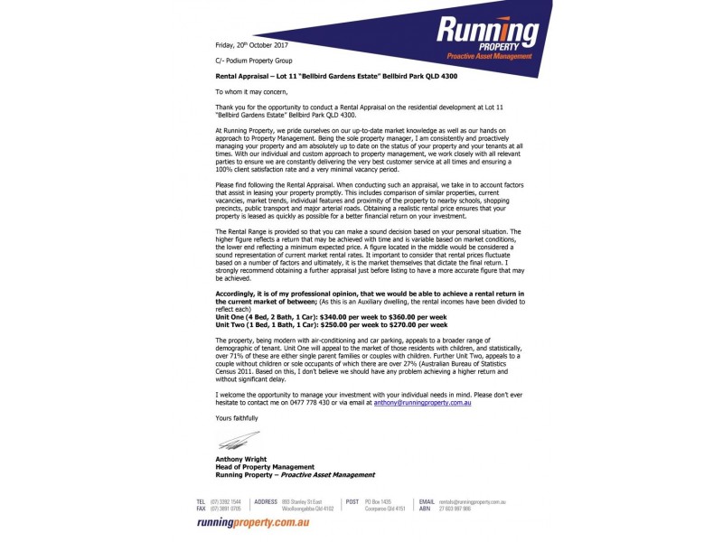 Bellbird Gardens DUAL LIVING, Bellbird Park QLD 4300