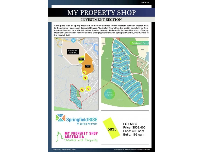 LOT 5835 Springfield Rise, Springfield, Ipswich QLD 4305