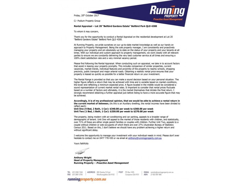 Bellbird Gardens DUAL LIVING, Bellbird Park QLD 4300