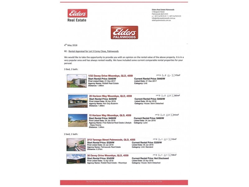 Lot 3 Corey Close, Palmwoods QLD 4555