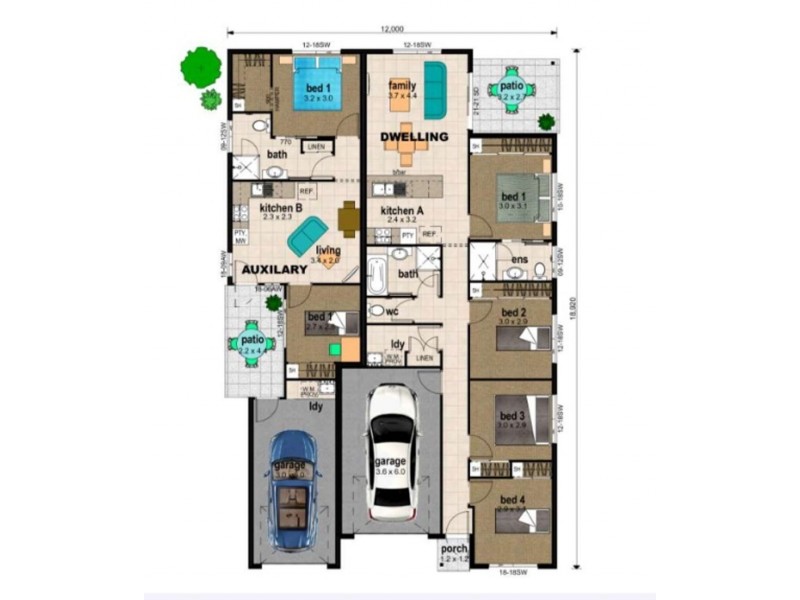 Lot 15 Kyloe Court DUAL LIVING, Kingston QLD 4114