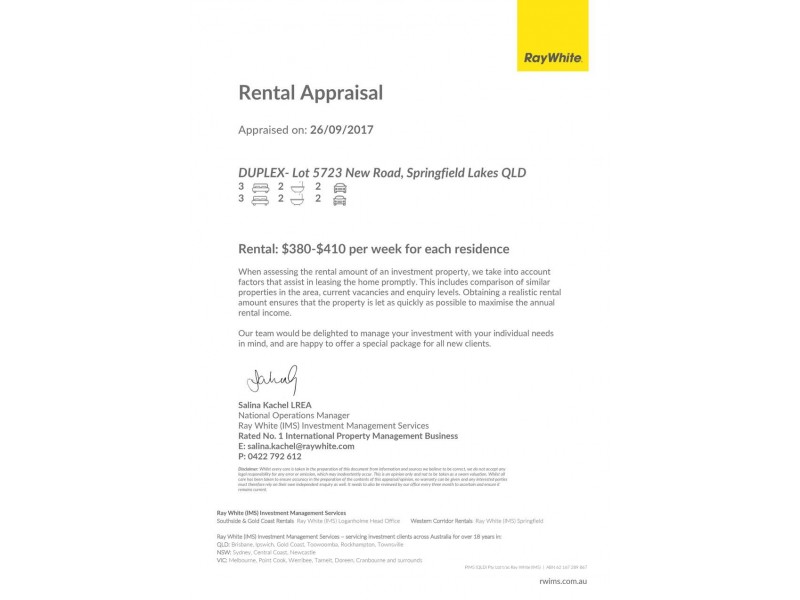 Lot 5723 Springfield Rise Estate, Spring Mountain QLD 4124