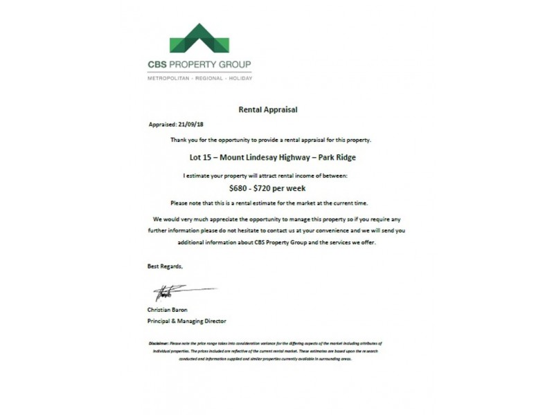 Dual Living – SMSF Complient, Park Ridge QLD 4125
